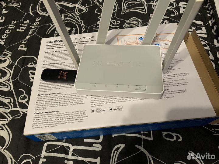 Роутер keenetic extra и прошитый модем e3372h
