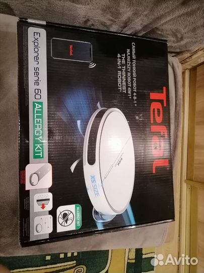 Робот пылесос tefal explorer series 60