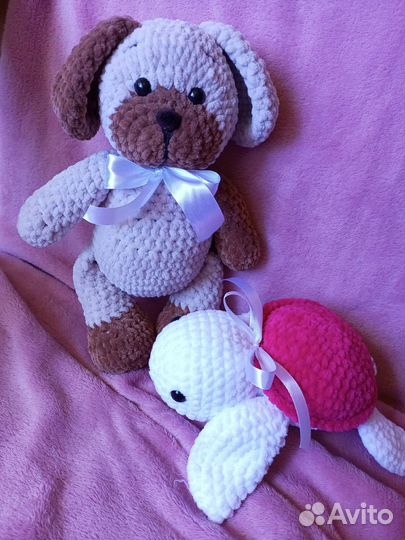 Пёсик ручной работы