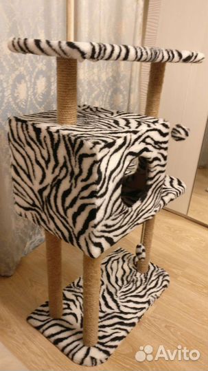 Домик для кошки с когтедралками