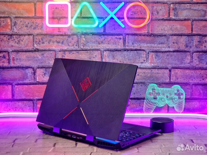 Ноутбук HP Core i5 GTX1050Ti SSD + 1Tb IPS 15.6