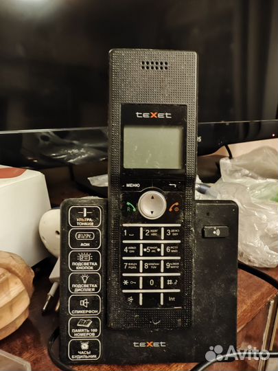 Телефон Ponasonic стационарный 3 шт