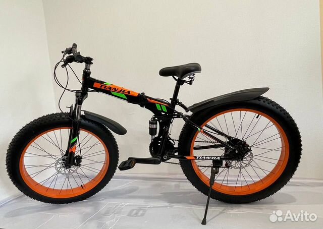 Велосипед фэтбайк складной взрослый 26 колеса