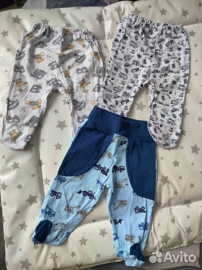 Ползунки и распашонки для мальчика