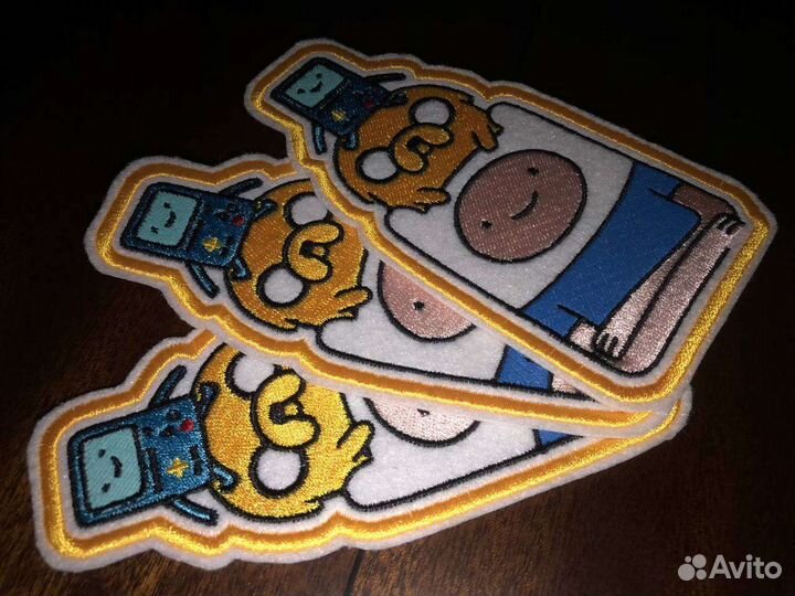 Adventure time термоклейкий патч