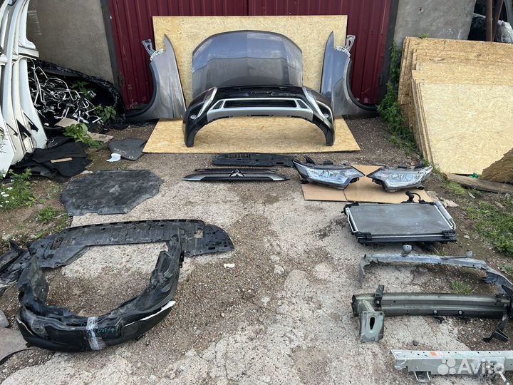 Ноускат mitsubishi outlander 3 gf