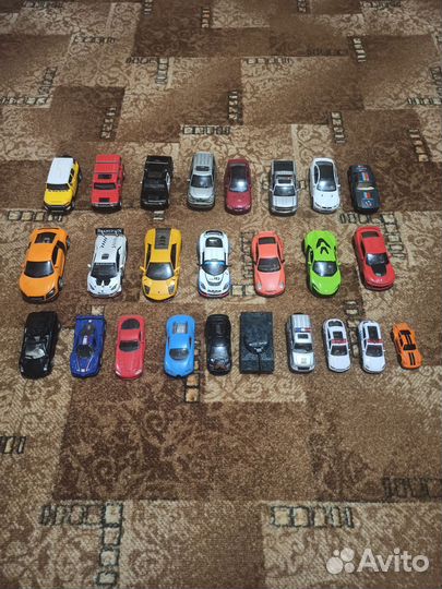 Машинки металлические
