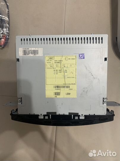 Штатная магнитола на Hyundai Solaris 2013