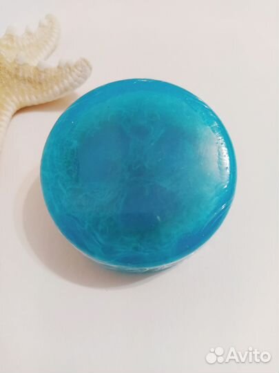 Мыло ручной работы с люфой