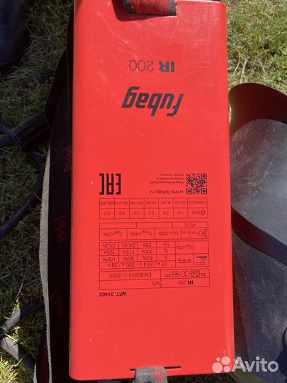 Сварочный аппарат fubag 200