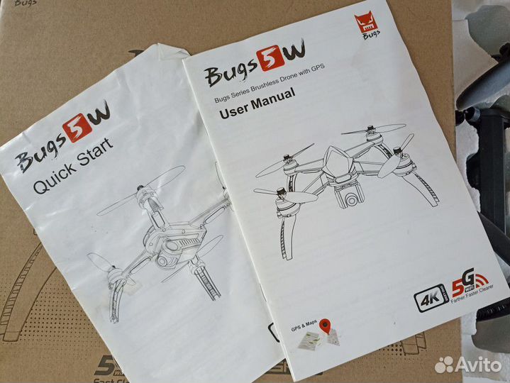 Квадрокоптер Bugs 5 W