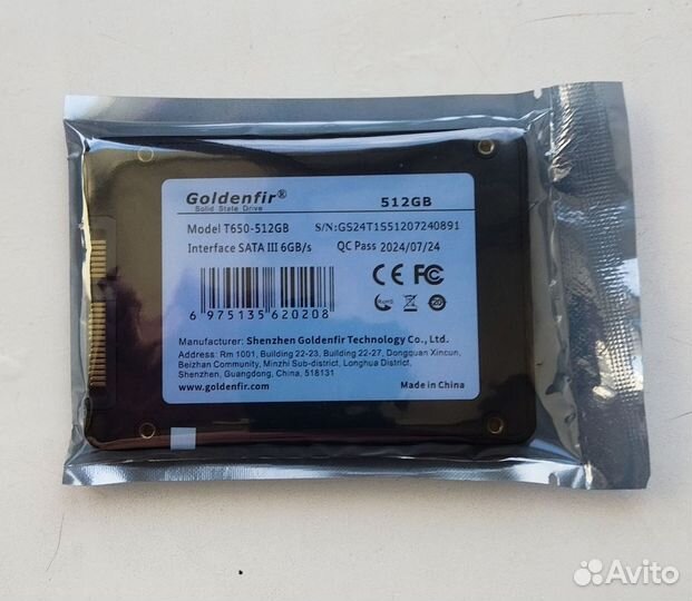 Ssd 512 gb Goldenfir