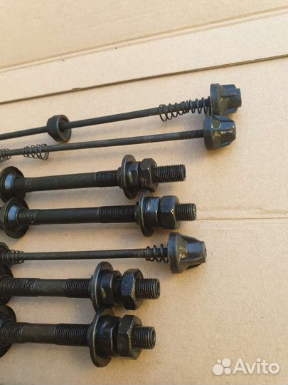 Оси под эксцентрик или гайку, передние или задние