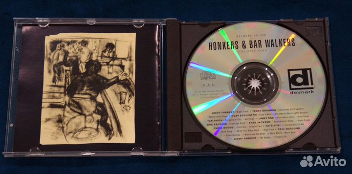CD Honkers & Bar Walkers Volume One