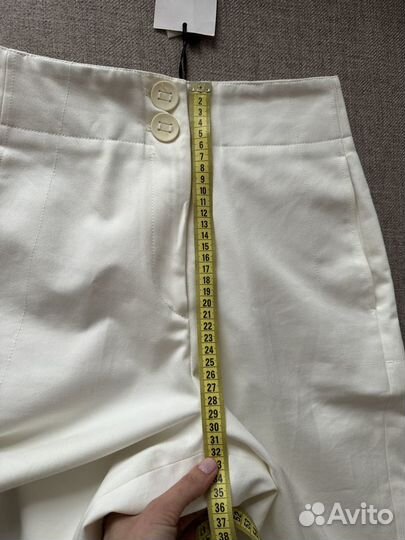 Брюки белые Uterque