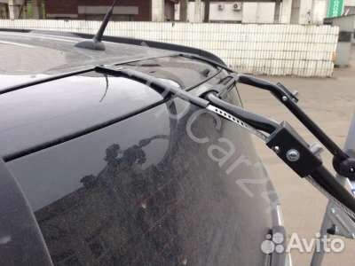 Новый велобагажник на заднюю дверь а/м (Италия)