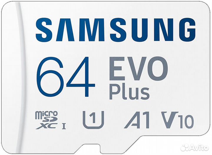 Samsung microsdxc Card 64GB EVO plus U1, V10, A1 +