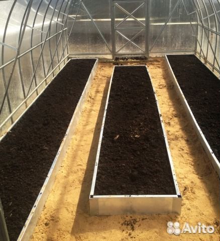 Грядки высокие пластиковые и оцинкованные