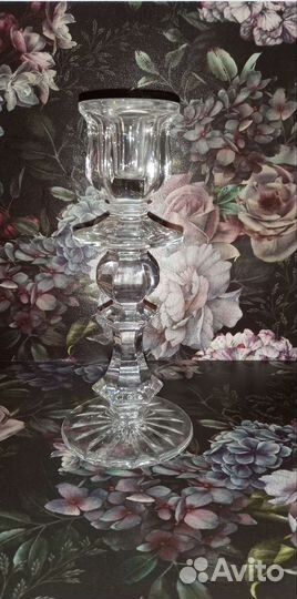 Подсвечник хрустальный