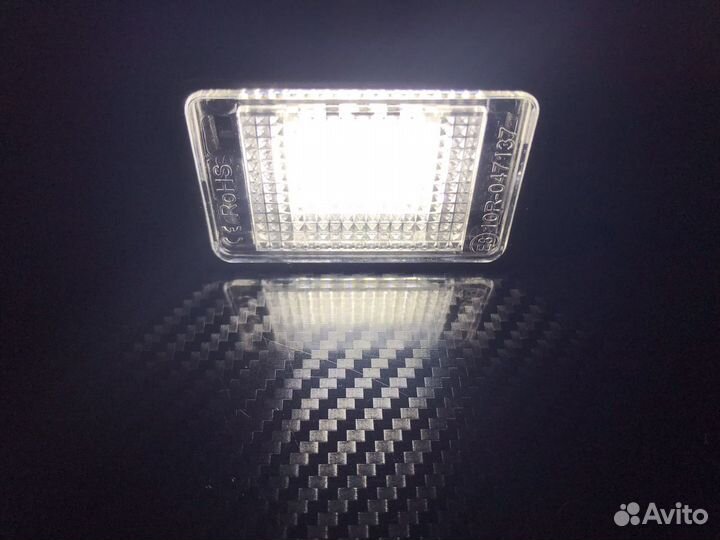 Светодиодная подсветка номера Mercedes GLK X204