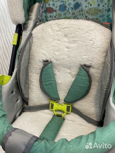 Детские санки коляска ника 7-3