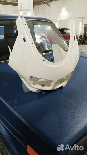 Морда (обтекатель, пластик) yamaha FZ 400