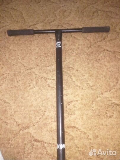 Руль Street Dady T-bar чёрный, без баренд