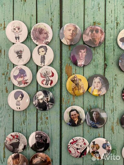 Значки 20 Р аниме, фильмы, сериалы