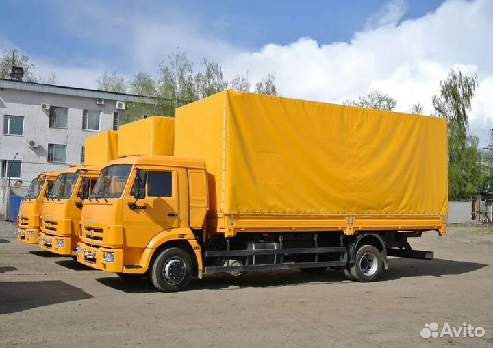 Тент на Камаз. Тентованный кузов на Камаз