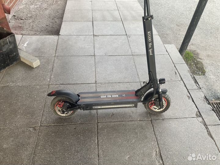 Электросамокат kugoo max speed