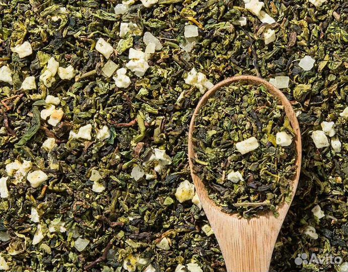 Молочный улун с персиком, китайский, зелёный чай