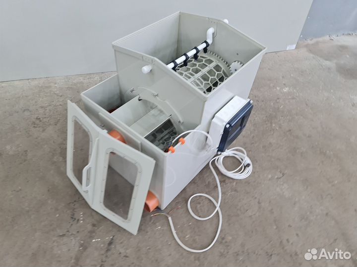 Барабанный фильтр для пруда и узв