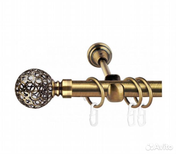 Карнизы для штор Антик золото