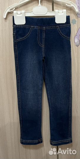 Джеггинсы для девочки 92
