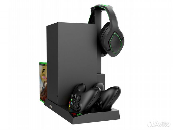 Подставка с охлаждением+2акб для xbox Series X