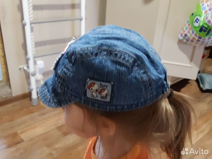 Кепка, джинсовая