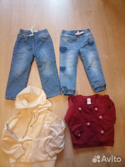 Вещи пакетом на девочку