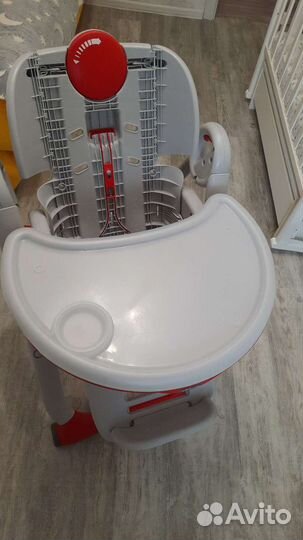 Стульчик для кормления chicco polly 2 star
