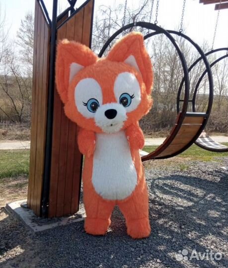 Поздравление от Лисёнка Бинго Ростовые куклы