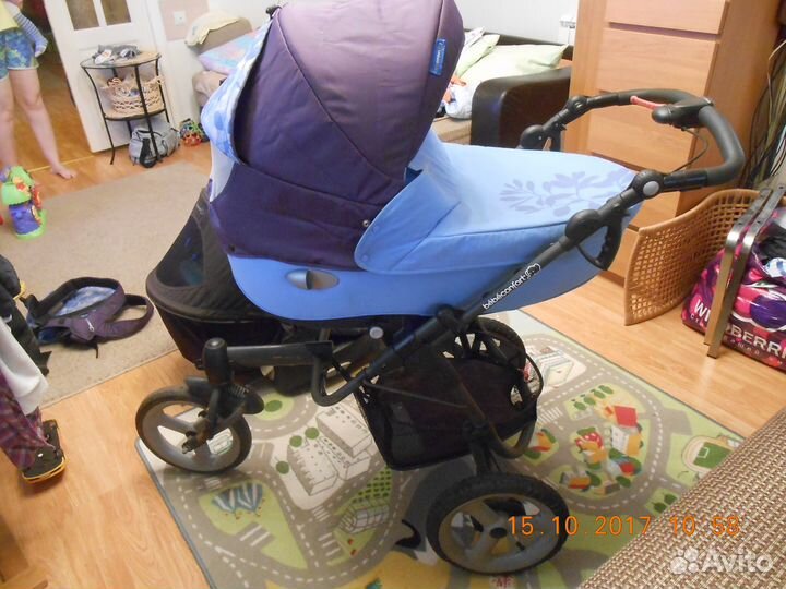 Коляска бэби конфорт 3 в 1