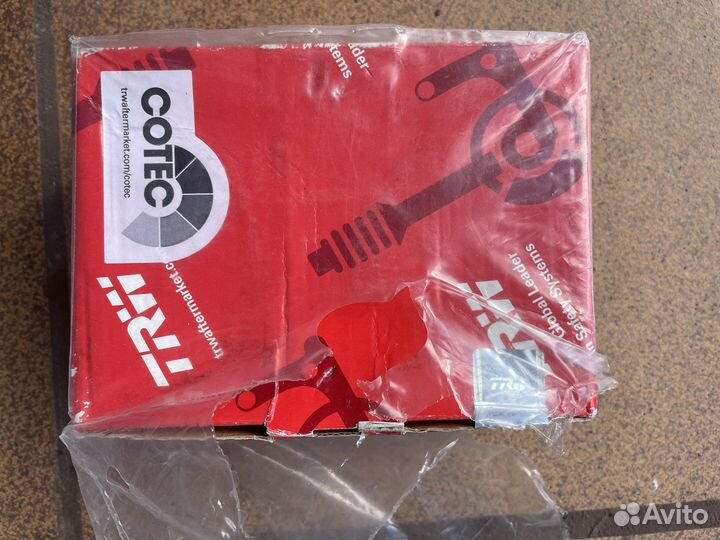 Колодки тормозные передние audi A3 TRW1956