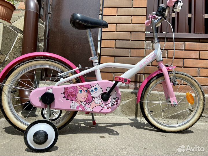 Детский велосипед btwin 16 