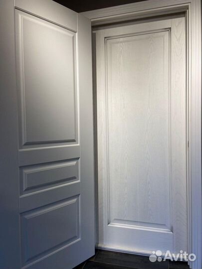 Двери межкомнатные белые