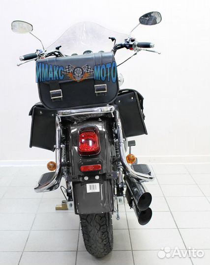 Мотоцикл Motoland Wolf 250 с кофрами