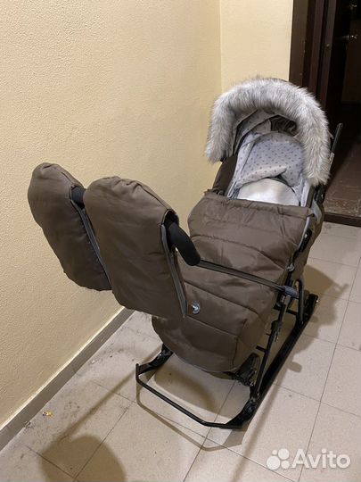 Детские зимние санки