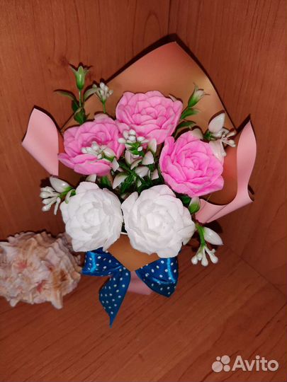 Букет из мыла