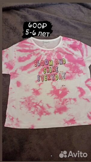 Детская одежда для девочек новая