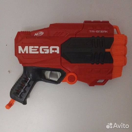 Бластер nerf Mega Tri-Break