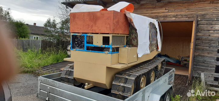 Вездеход с прицепом двухосным лав 81013А