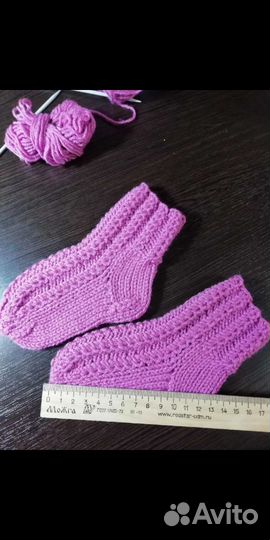 Носки вязаные детские